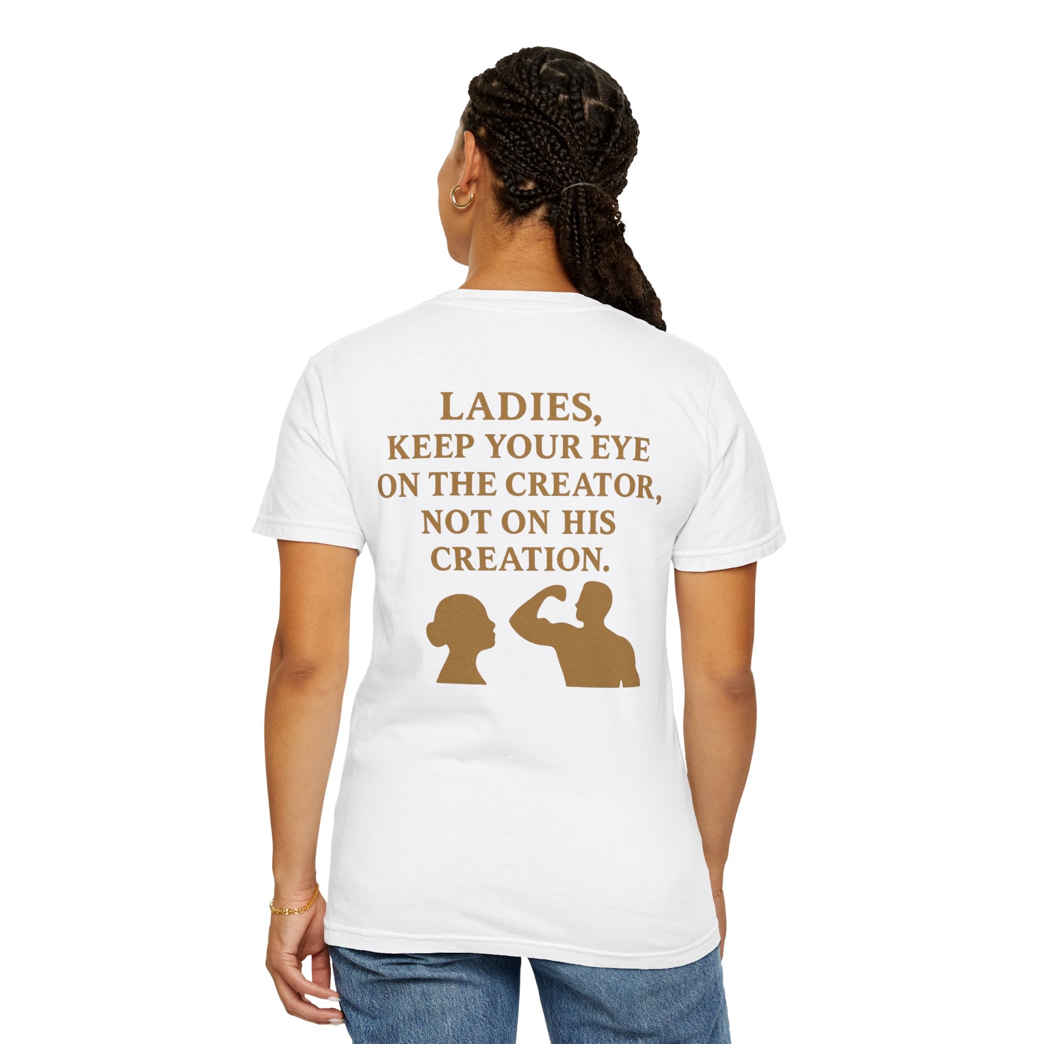 Christian T-Shirt | STILL "Ladies Keep Your Eye On" | Faith Apparel for Women | STILL Collection