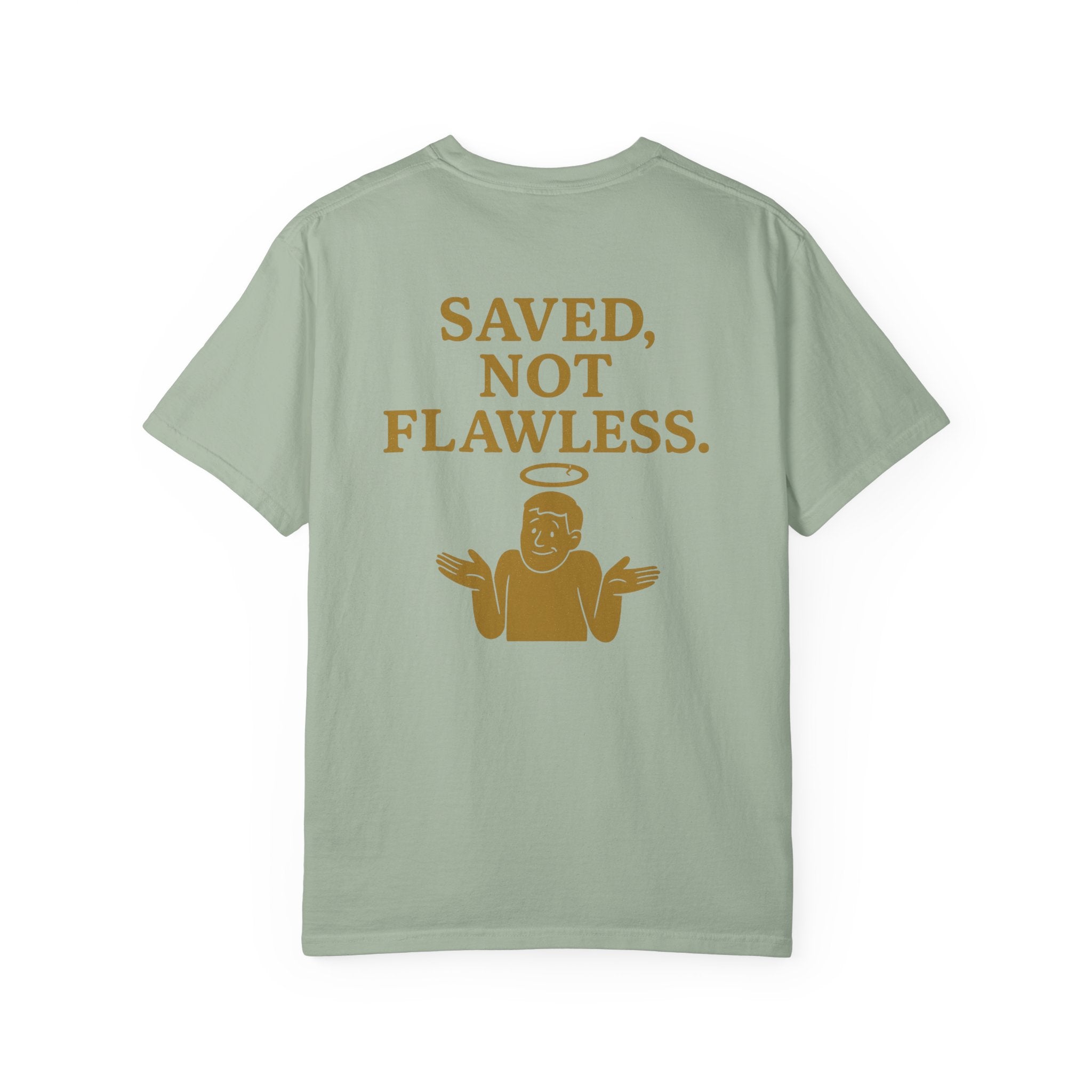 Christian T-Shirt | STILL "Saved Not Flawless" Men's | Faith Apparel | STILL Collection