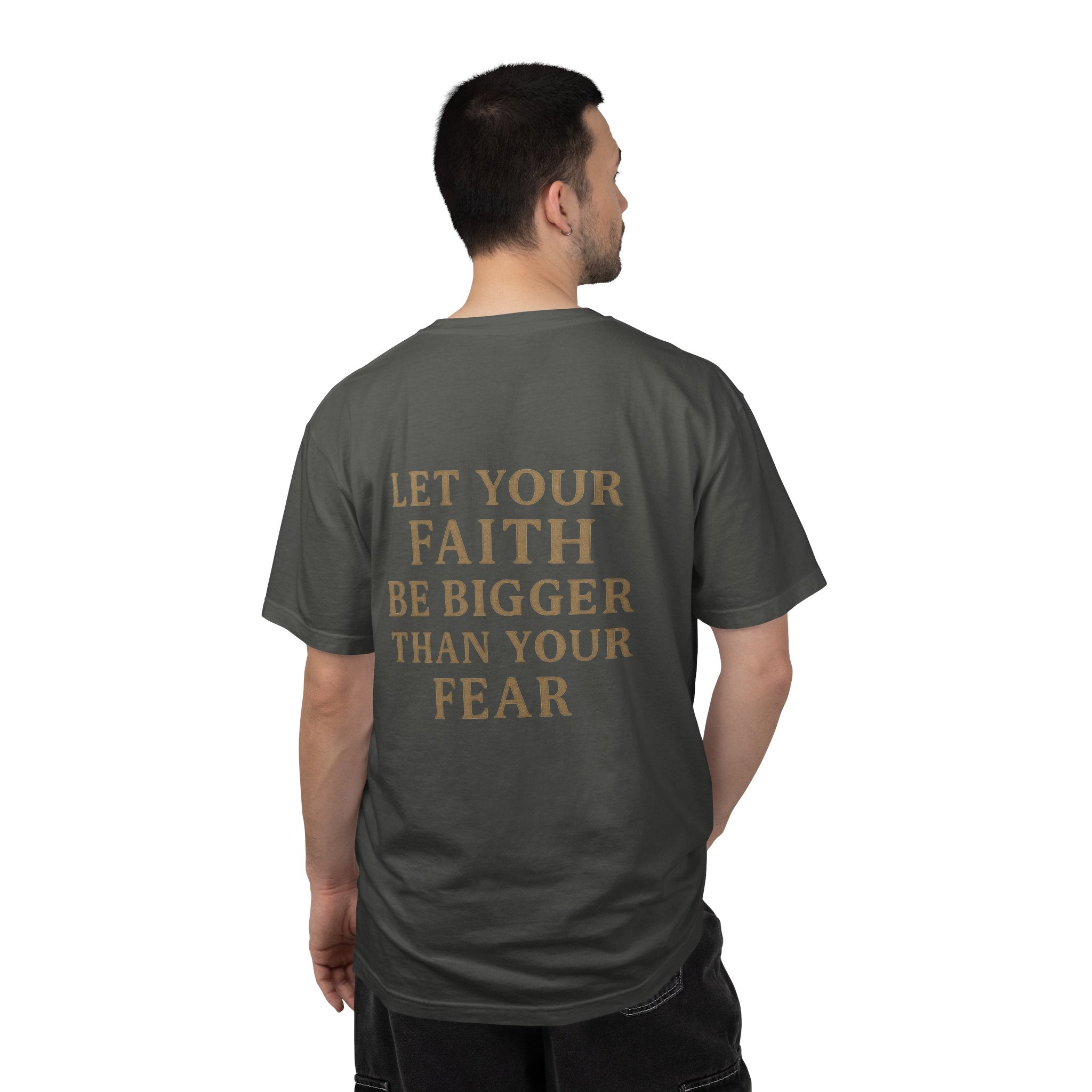 "STILL" Scripture T-Shirt ( Let your Faith ) - Inspirational Faith Quote Tee"