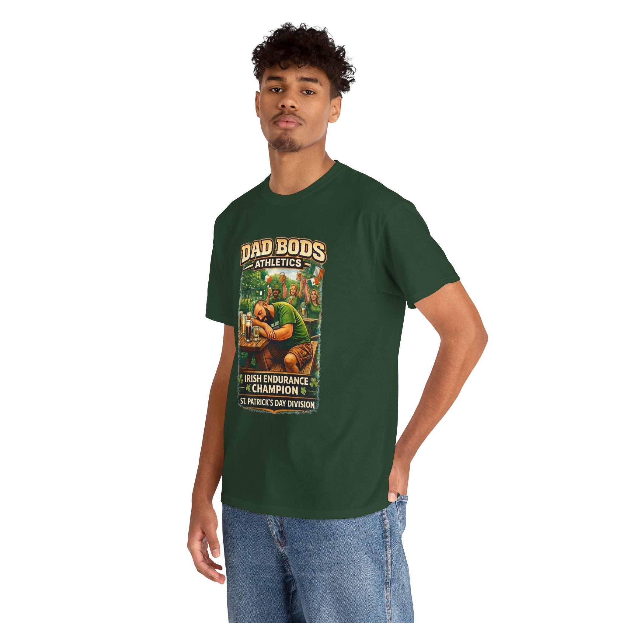 IRISH ENDURANCE CHAMPION Unisex Heavy Cotton Tee