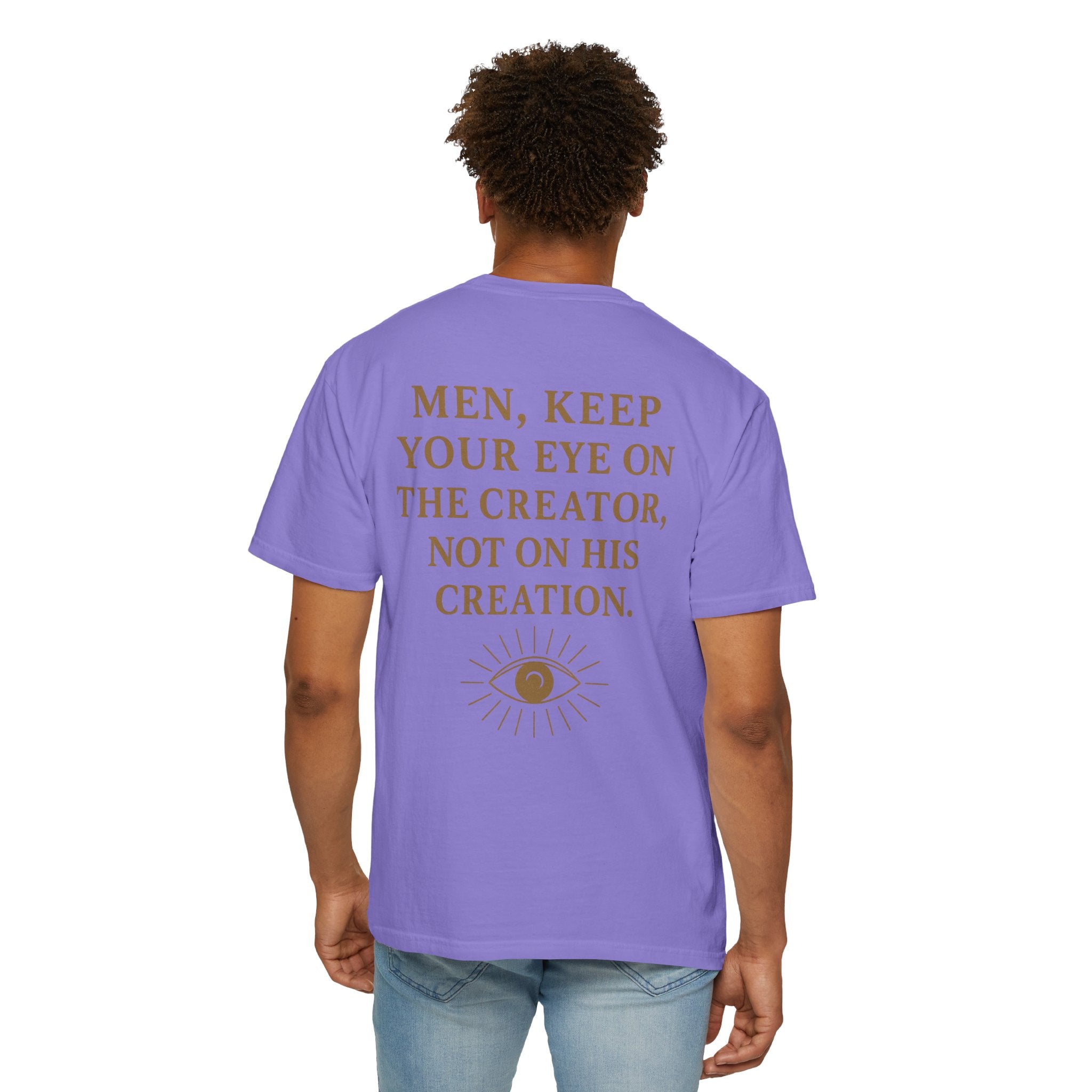 Christian T-Shirt | STILL "Men Keep Your Eye On" | Faith Apparel for Men | STILL Collection