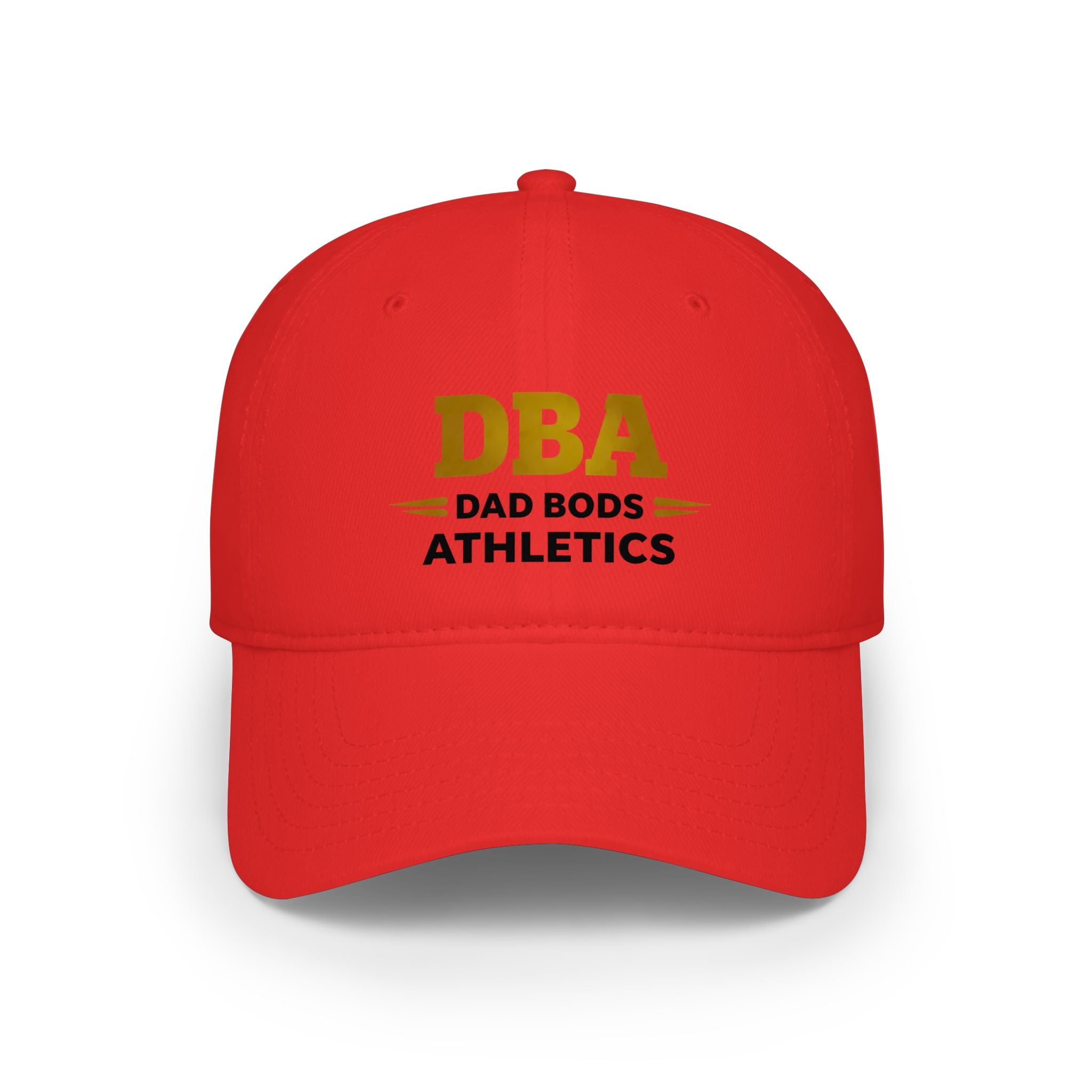 DBA Text Monogram , Low Profile Baseball Cap