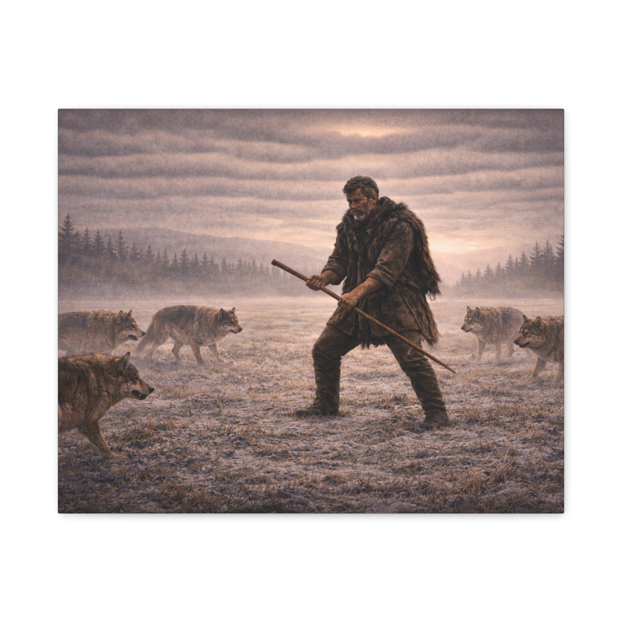 Stormy Meadow Wall Art | "Inheritance" #6 of 12 | Cinematic Canvas Print | Fine Art