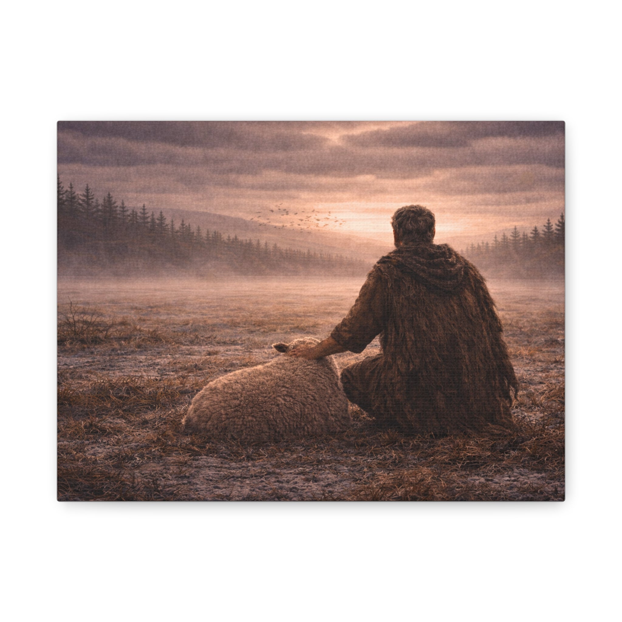 Stormy Meadow Wall Art | "Stillness" #7 of 12 | Inspirational Canvas Print | Fine Art