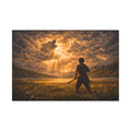 Stormy Meadow Wall Art | "The Omen" #2 of 12 | Cinematic Canvas Print | Fine Art