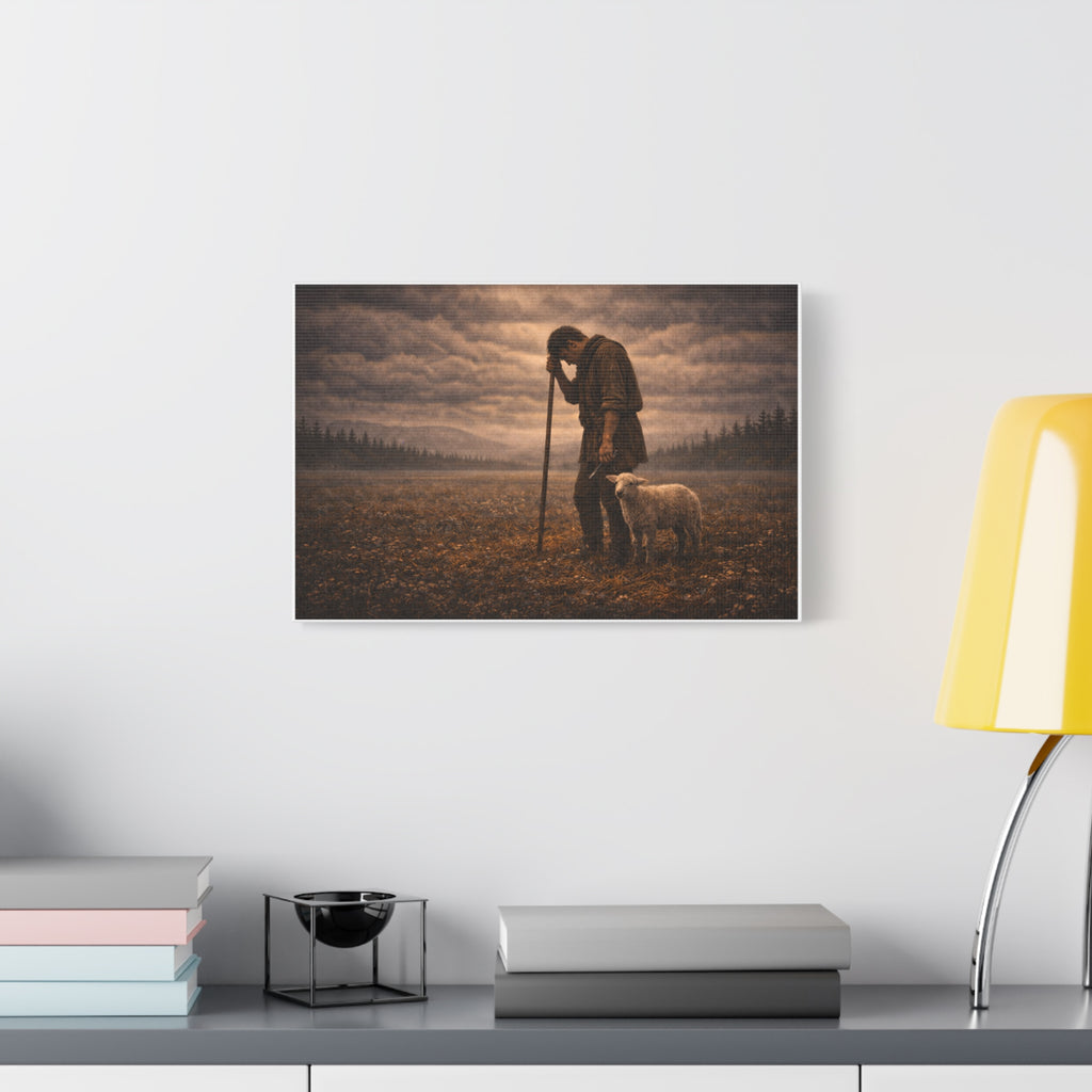 Stormy Meadow Wall Art | "The Weight" #4 of 12 | Inspirational Canvas Print | Fine Art