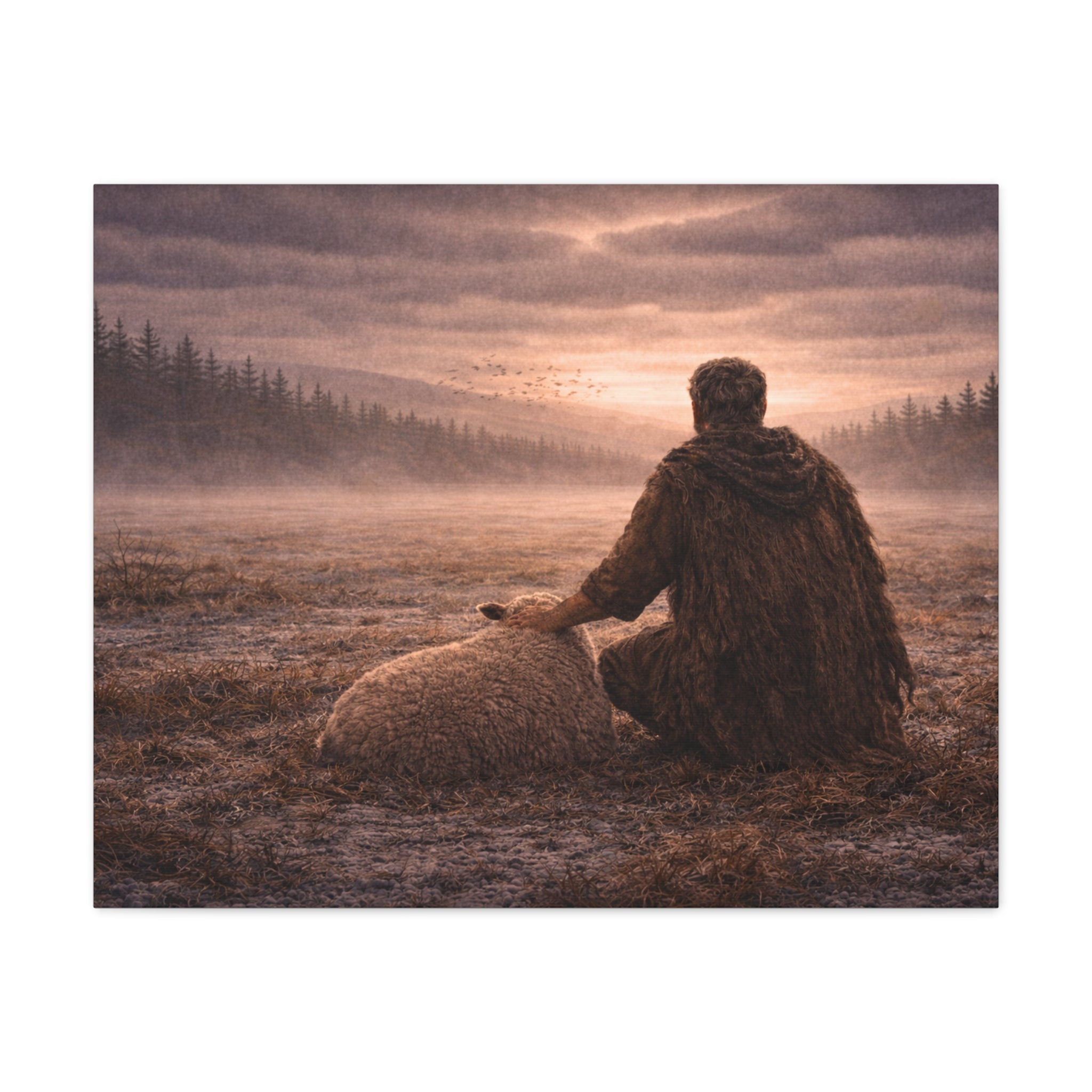 Stormy Meadow Wall Art | "Stillness" #7 of 12 | Inspirational Canvas Print | Fine Art