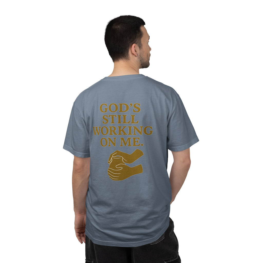 Christian T-Shirt | STILL "God's Still Working" | Inspirational Faith Tee | STILL Collection