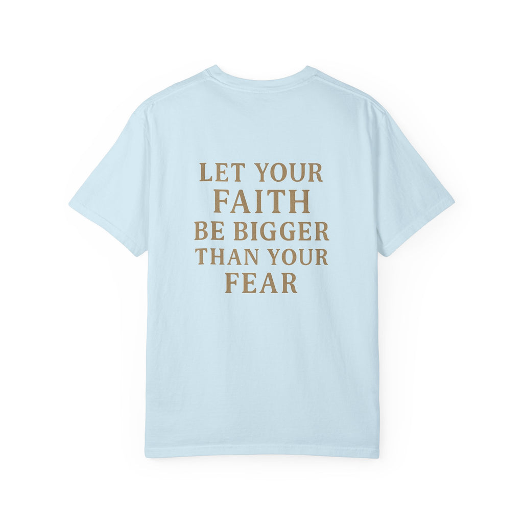 "STILL" Scripture T-Shirt ( Let your Faith ) - Inspirational Faith Quote Tee"