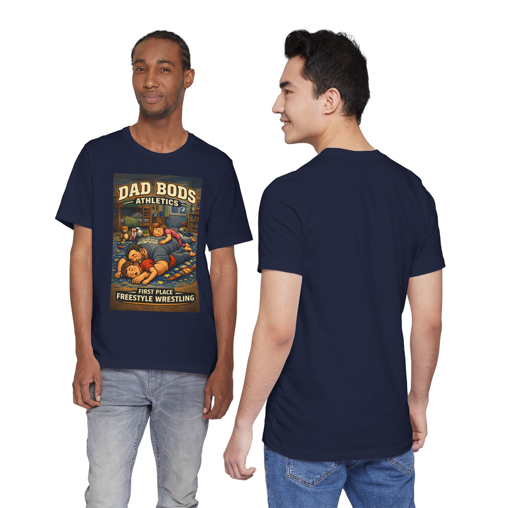Funny Dad Shirt | Freestyle Wrestling | Dad Bods Athletics | Father's Day Gift for Dads