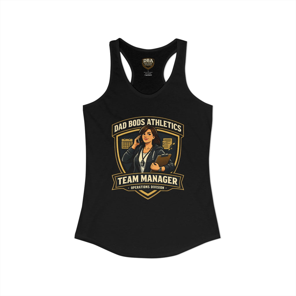 Team Manager Women's Ideal Racerback Tank