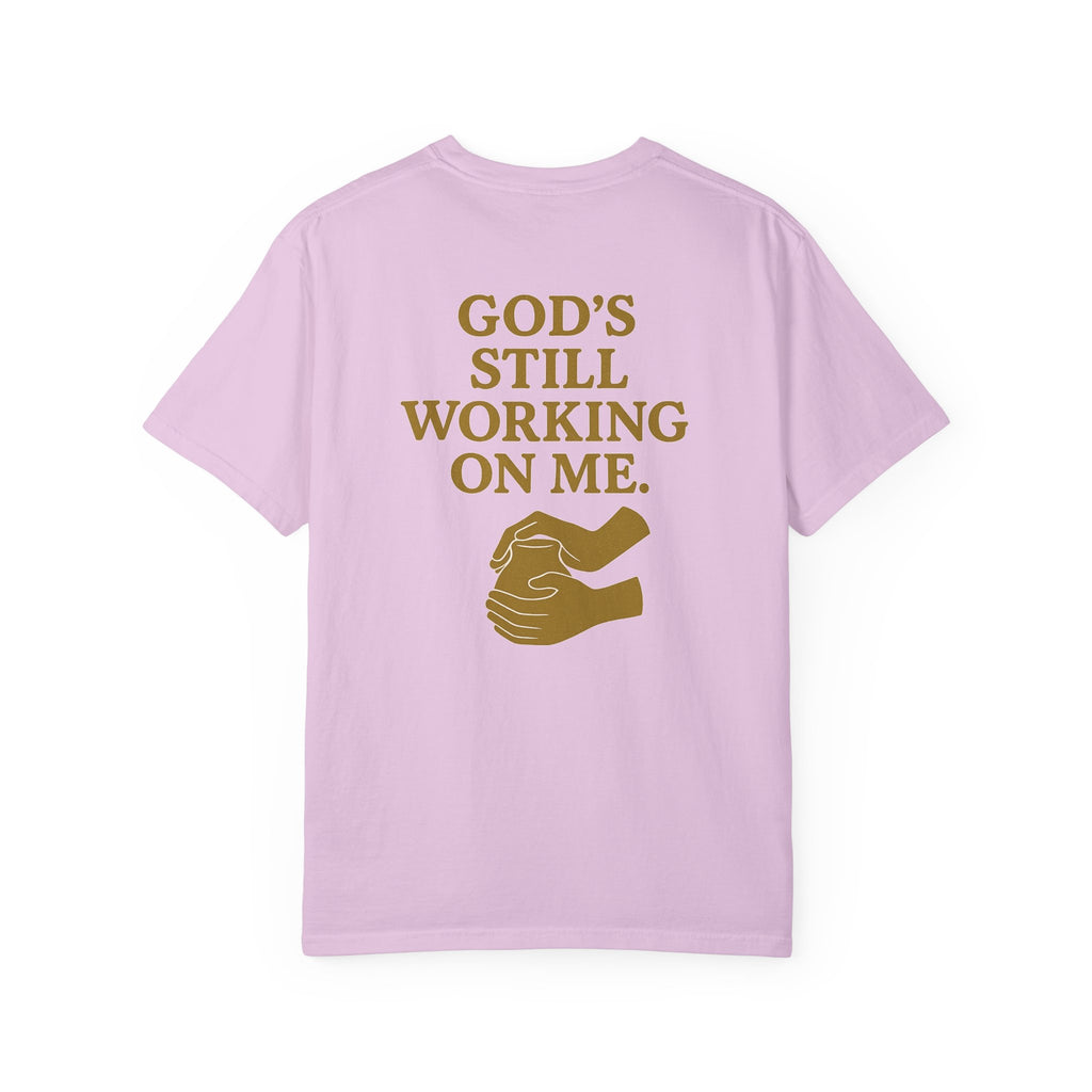 Christian T-Shirt | STILL "God's Still Working" | Inspirational Faith Tee | STILL Collection
