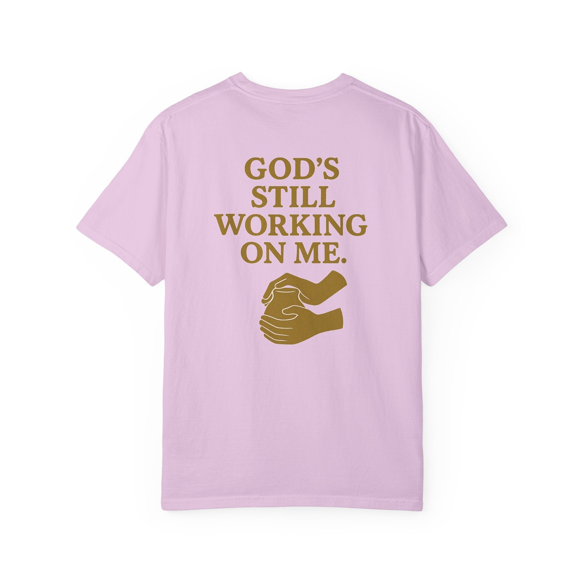 Christian T-Shirt | STILL "God's Still Working" | Inspirational Faith Tee | STILL Collection