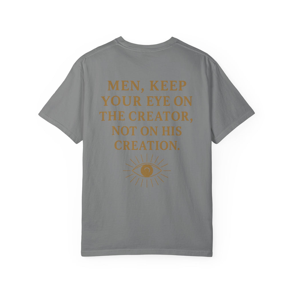 Christian T-Shirt | STILL "Men Keep Your Eye On" | Faith Apparel for Men | STILL Collection