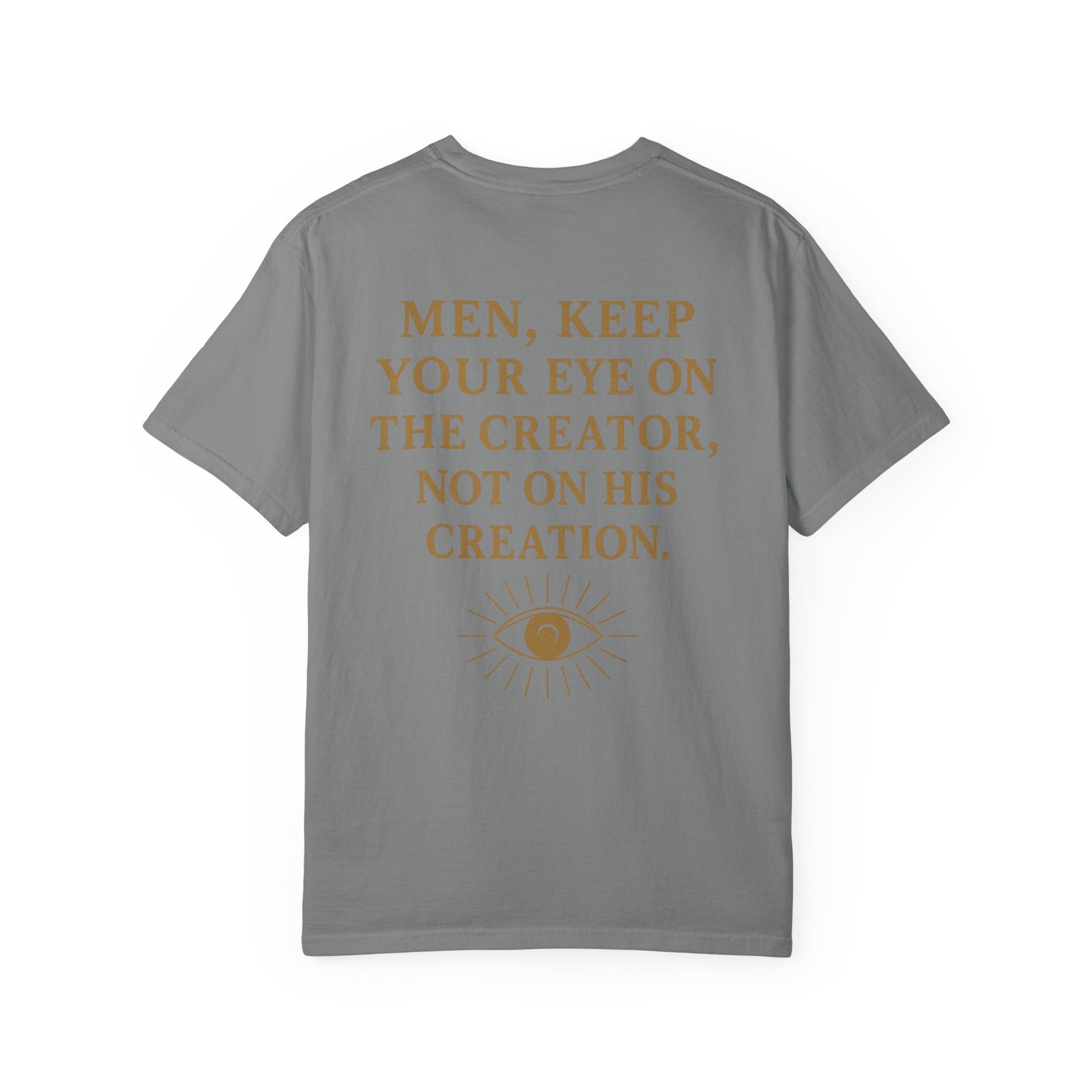 Christian T-Shirt | STILL "Men Keep Your Eye On" | Faith Apparel for Men | STILL Collection