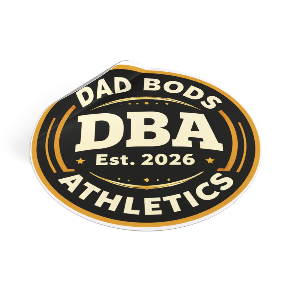 DBA est.2026 Round Vinyl Stickers