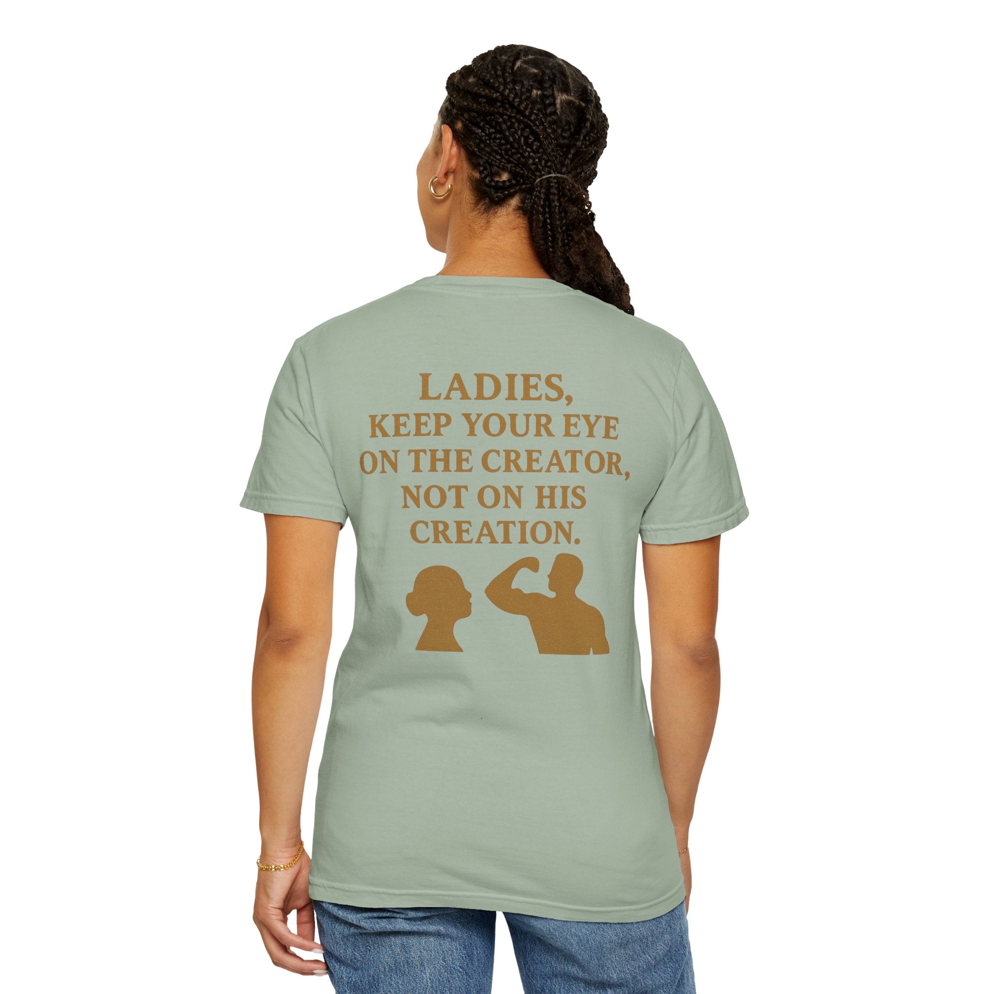 Christian T-Shirt | STILL "Ladies Keep Your Eye On" | Faith Apparel for Women | STILL Collection
