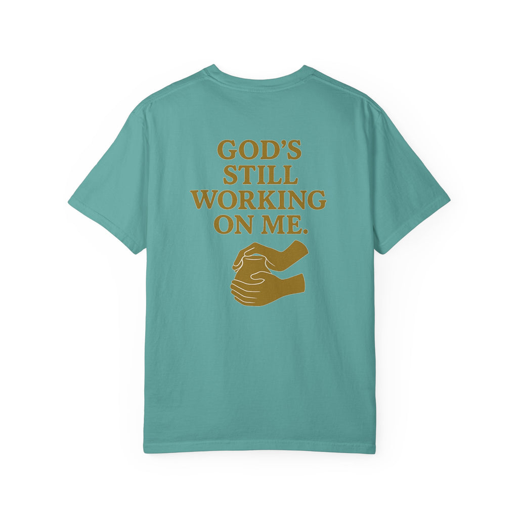 Christian T-Shirt | STILL "God's Still Working" | Inspirational Faith Tee | STILL Collection