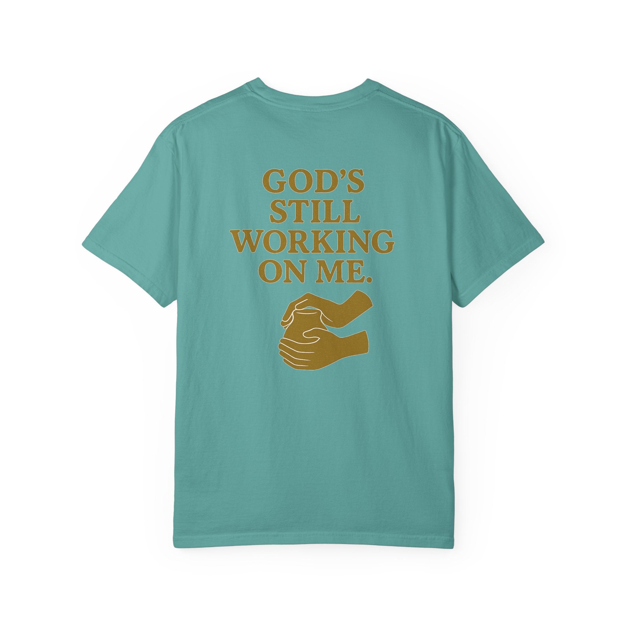 Christian T-Shirt | STILL "God's Still Working" | Inspirational Faith Tee | STILL Collection