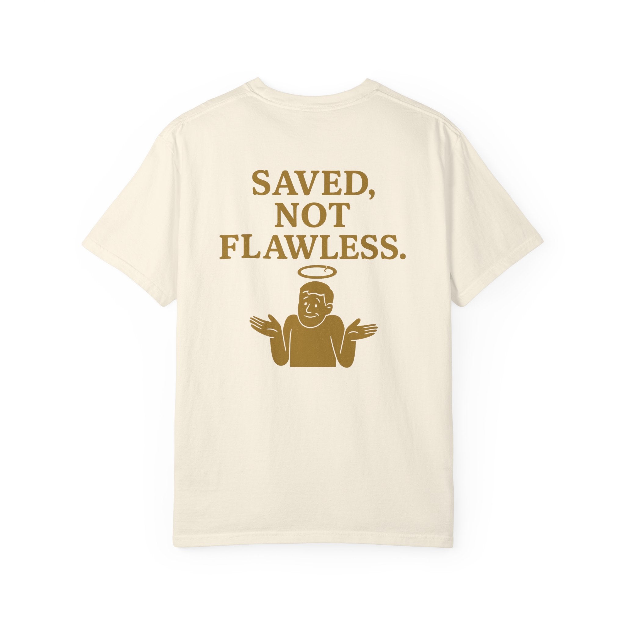 Christian T-Shirt | STILL "Saved Not Flawless" Men's | Faith Apparel | STILL Collection