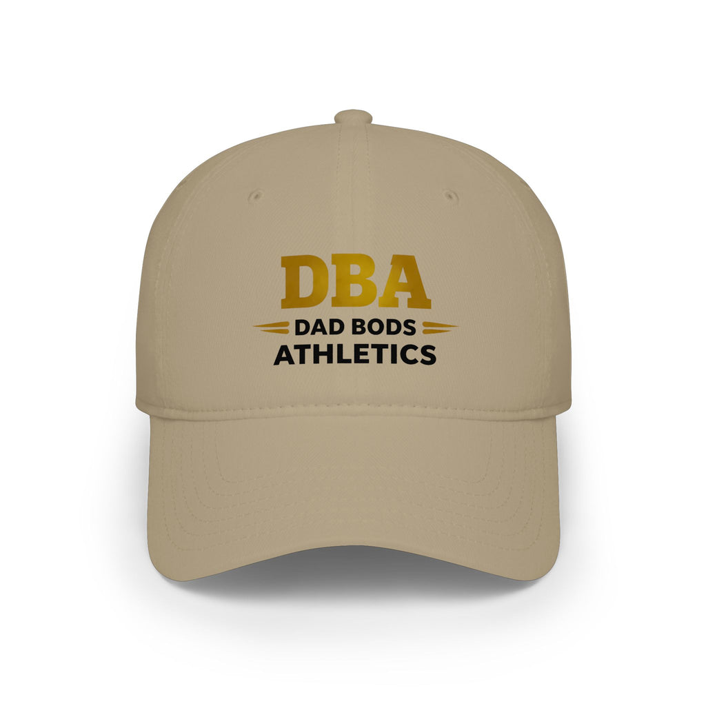 DBA Text Monogram , Low Profile Baseball Cap