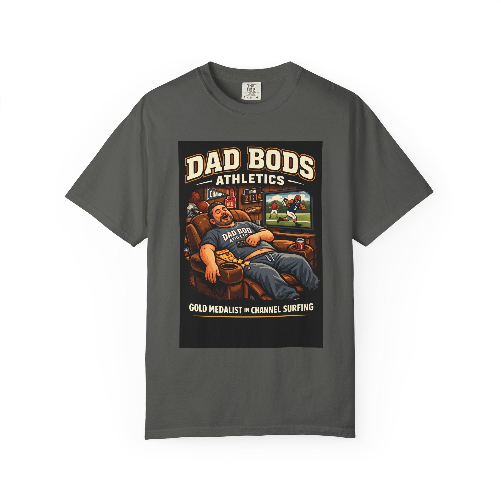 Funny Dad Shirt | Dad Bod Built by BBQ & Beer | Dad Bods Athletics | Father's Day Gift
