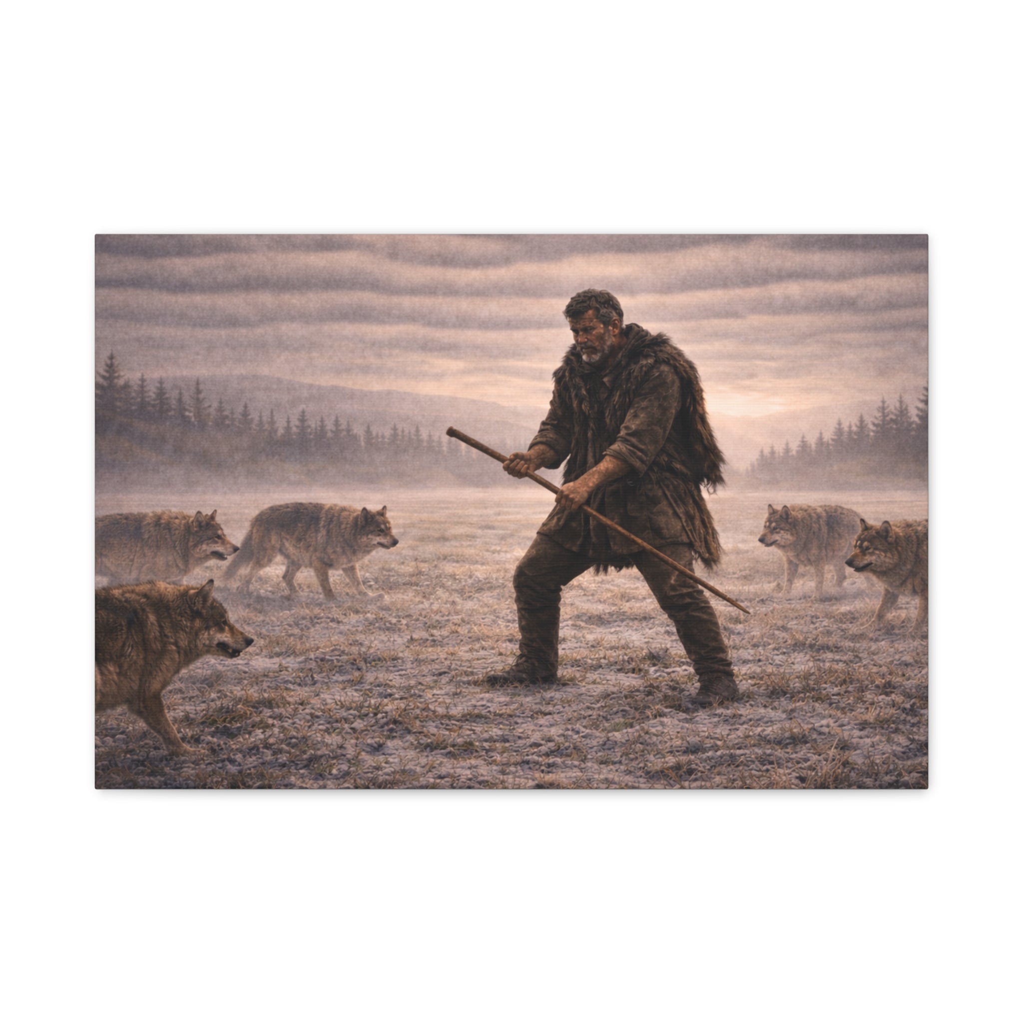 Stormy Meadow Wall Art | "Inheritance" #6 of 12 | Cinematic Canvas Print | Fine Art