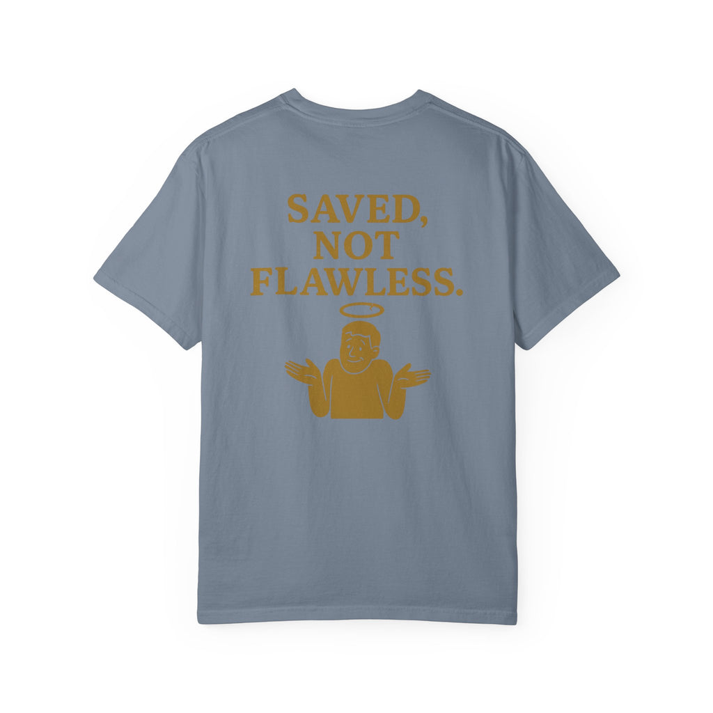 Christian T-Shirt | STILL "Saved Not Flawless" Men's | Faith Apparel | STILL Collection