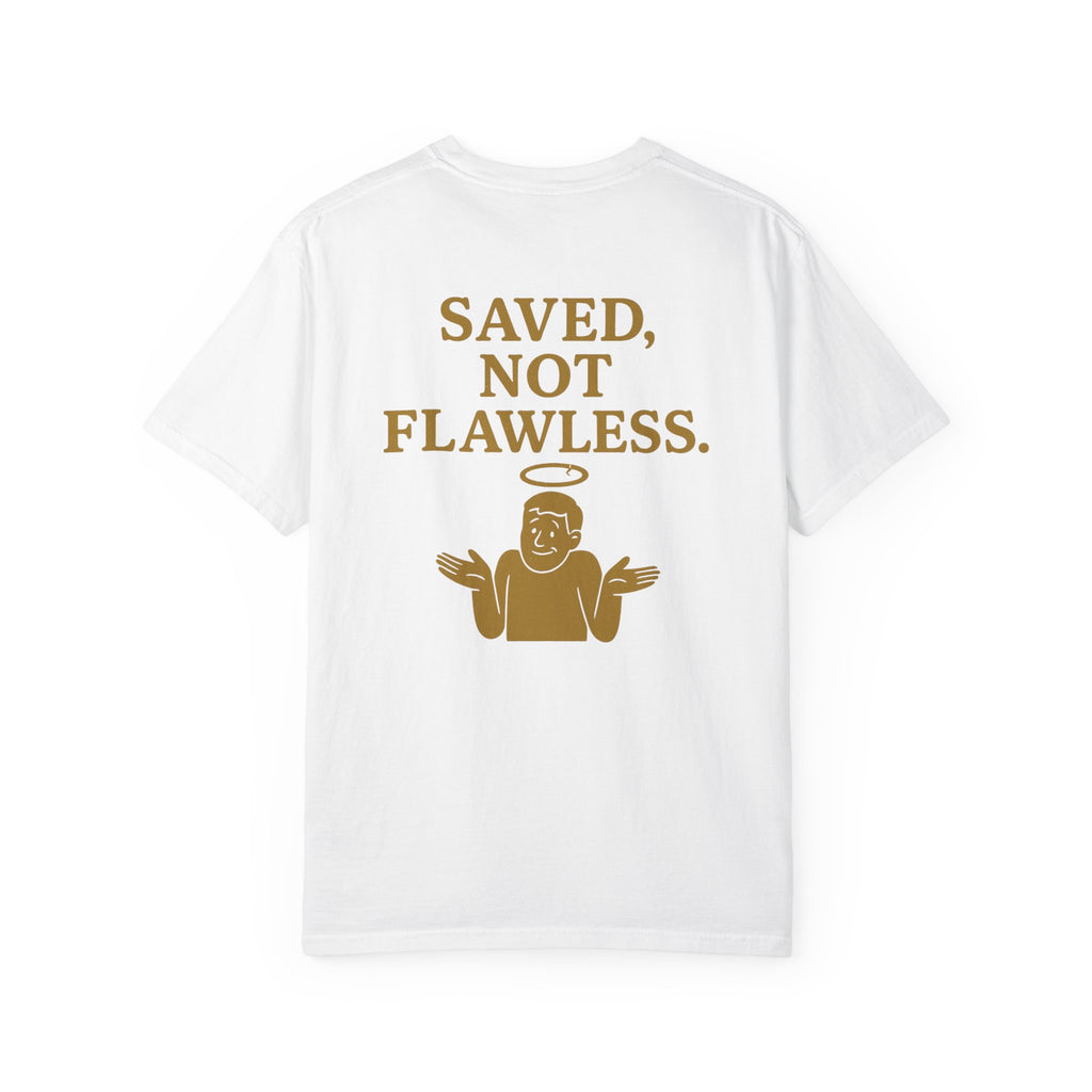 Christian T-Shirt | STILL "Saved Not Flawless" Men's | Faith Apparel | STILL Collection