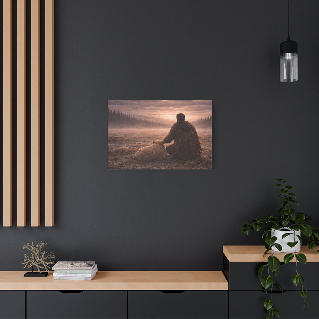 Stormy Meadow Wall Art | "Stillness" #7 of 12 | Inspirational Canvas Print | Fine Art