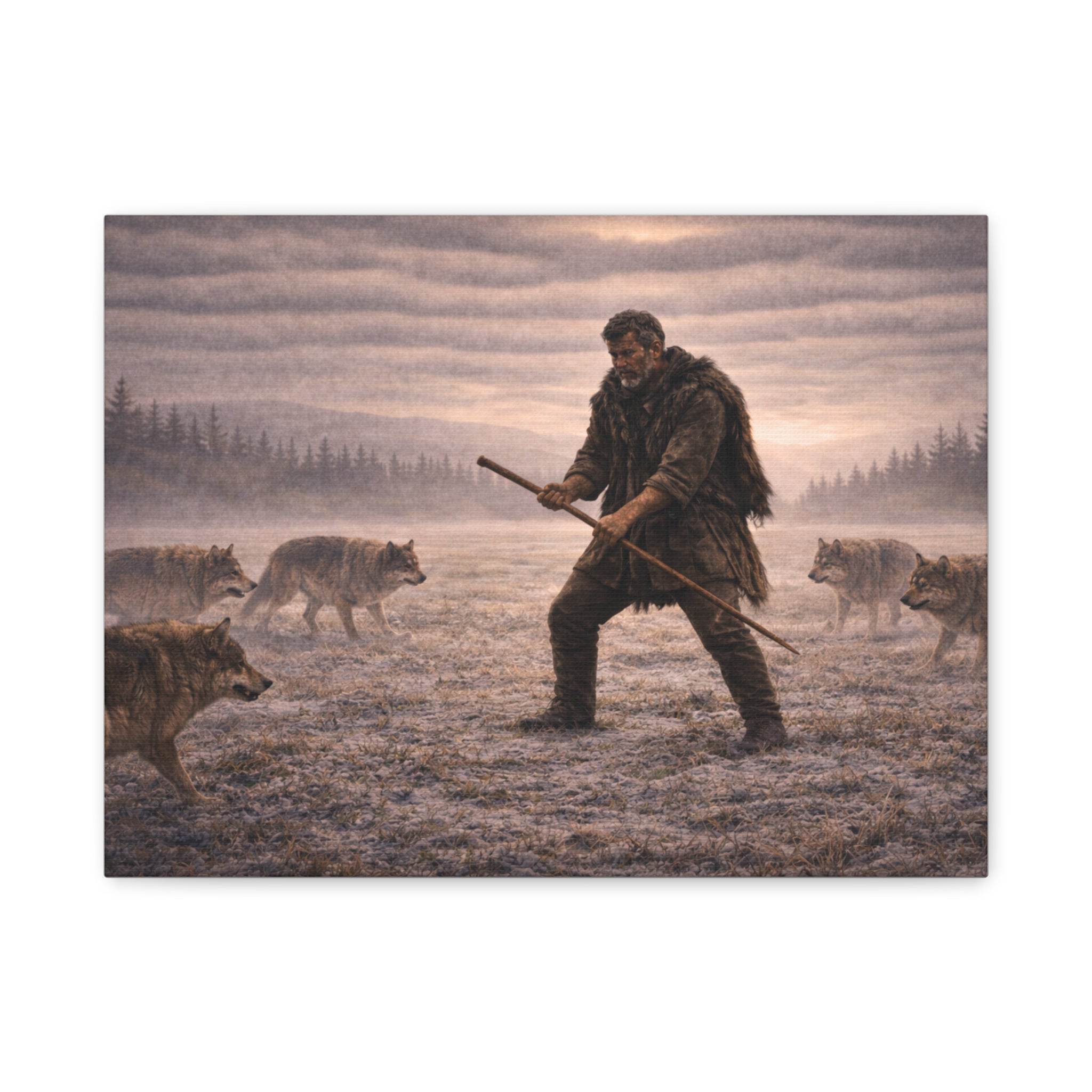 Stormy Meadow Wall Art | "Inheritance" #6 of 12 | Cinematic Canvas Print | Fine Art